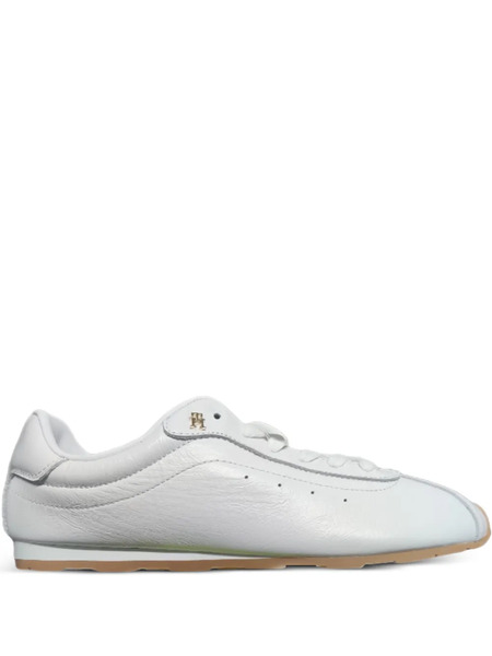  Tommy Hilfiger Th Monogram Leather Sneakers - White 
