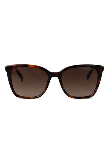  Tommy Hilfiger Tortoiseshell Cat-eye Sunglasses - Brown 