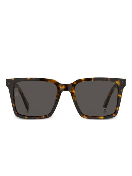  Tommy Hilfiger Tortoiseshell Square-frame Sunglasses - Brown 