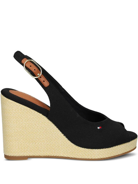  Tommy Hilfiger Wedge Sandals - Black 