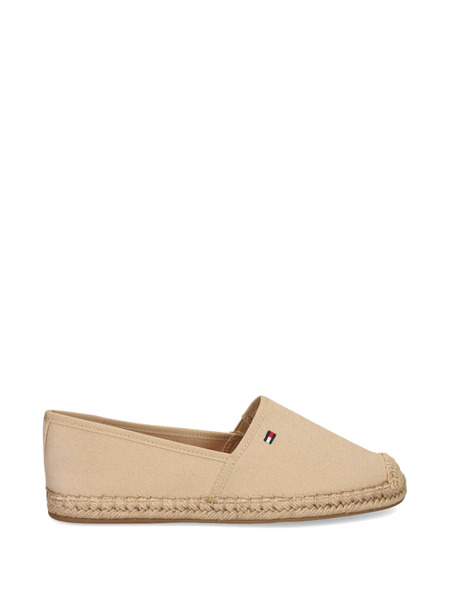  Tommy Hilfiger Woven Trim Espadrilles - Neutrals 