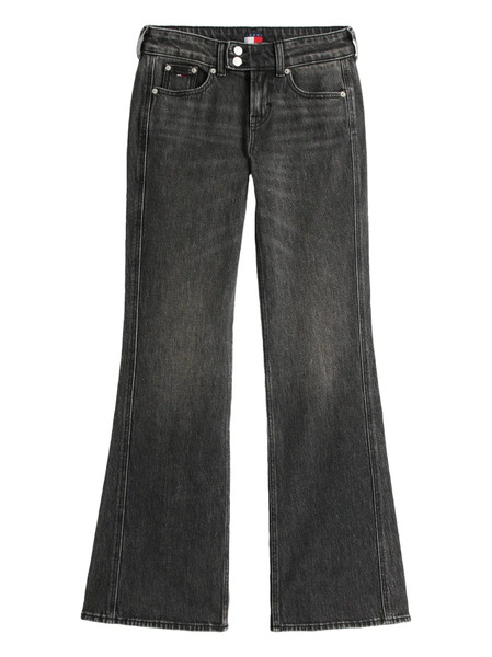  Tommy Jeans Double-button Flared Jeans - Black 