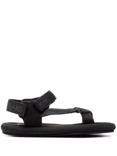  Tommy Jeans Essential Sporty Open-toe Sandals - Black 