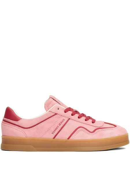  Tommy Jeans Greenwich Panelled Sneakers - Pink 