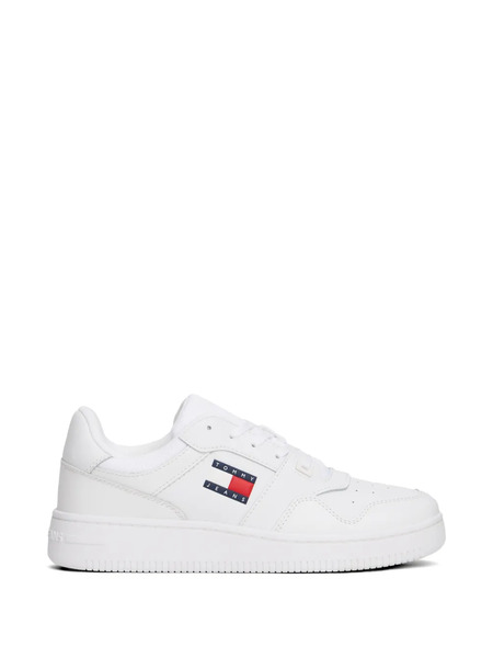  Tommy Jeans Logo Sneakers - White 