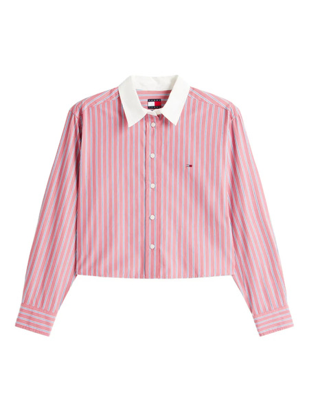  Tommy Jeans Striped Shirt - Pink 