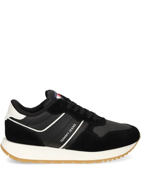  Tommy Jeans Suede Sneakers - Black 