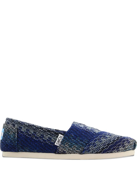  Toms Alpargata Patterned Loafers - Blue 