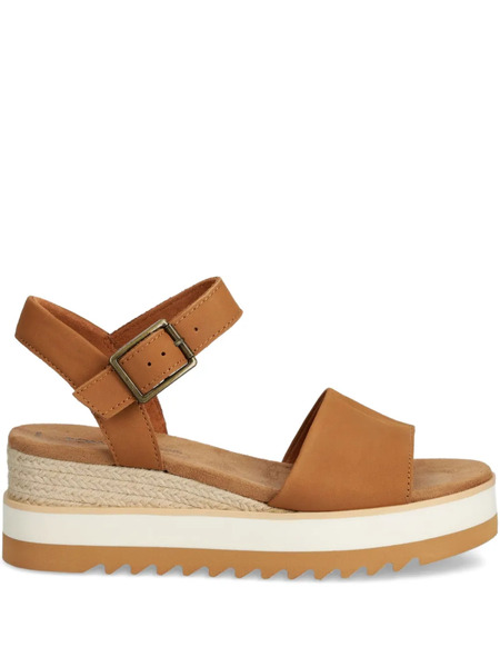  Toms Diana Platform Sandals - Brown 