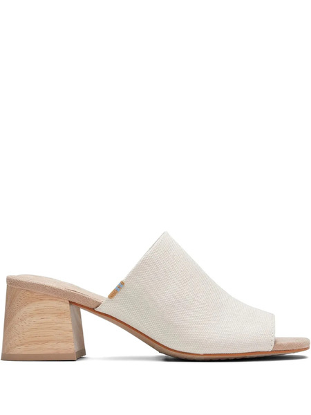  Toms Grace Mule white Sandals 