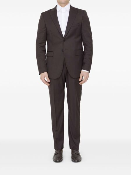  Tonello Single-breasted Suit - Brown 