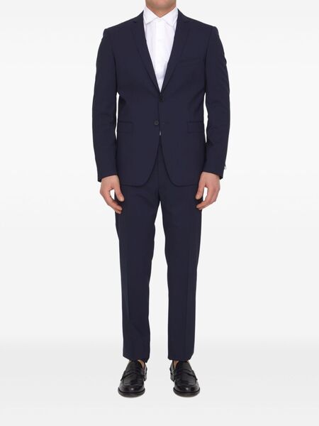  Tonello Virgin Wool-blend Suit - Blue 