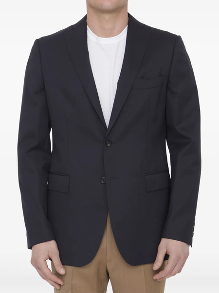  Tonello Wool Blazer - Blue 
