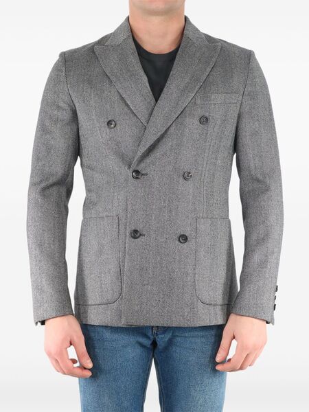  Tonello Wool Jacket - Grey 