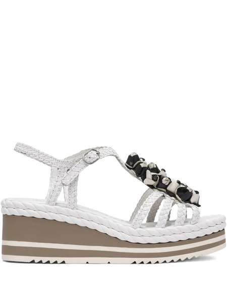  Toni Pons Braided-detail Wedge Sandals - White 