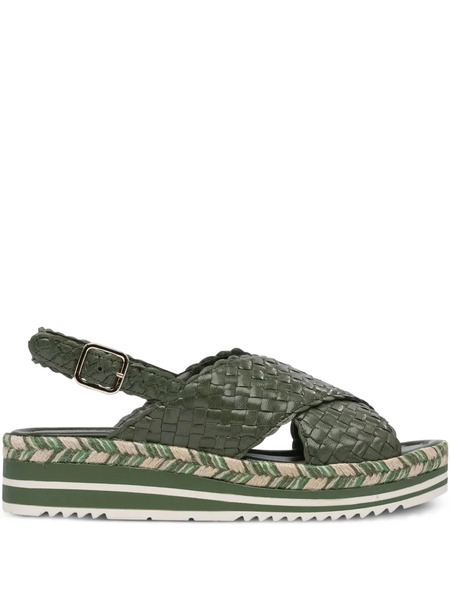  Toni Pons Forli Interwoven Slingback Sandals - Green 