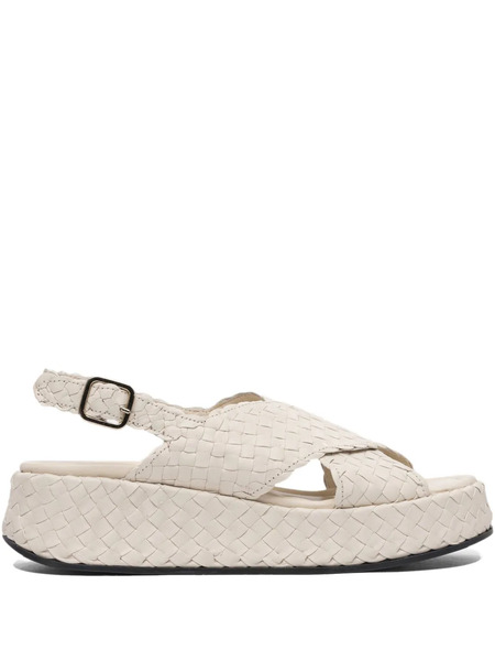  Toni Pons Woven Platform Sandals - Neutrals 