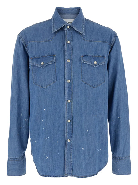  Tony Cohen Denim Shirt - Washed Blue 