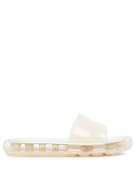  Tory Burch Bubble Jelly Slides - White 