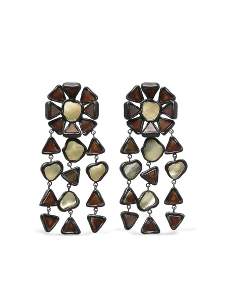  Tory Burch Curiosity Chandelier Earrings - Black 