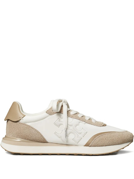  Tory Burch Destiny Suede-panel Sneakers - White 
