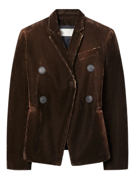  Tory Burch Double-breasted Blazer - Brown 