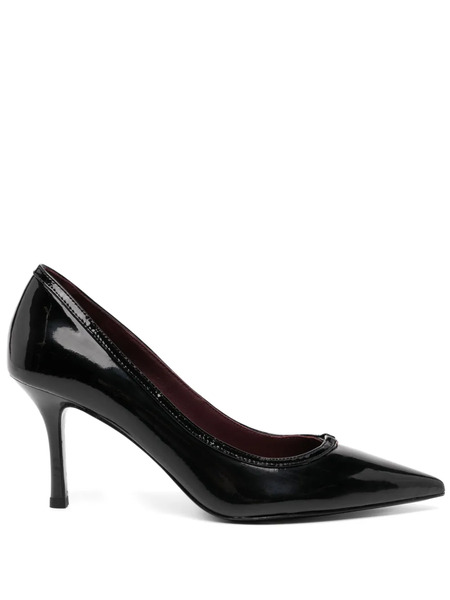  Tory Burch Double T-buckle Pumps - Black 