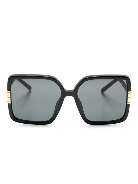  Tory Burch Eleonor Oversize-frame Sunglasses - Black 