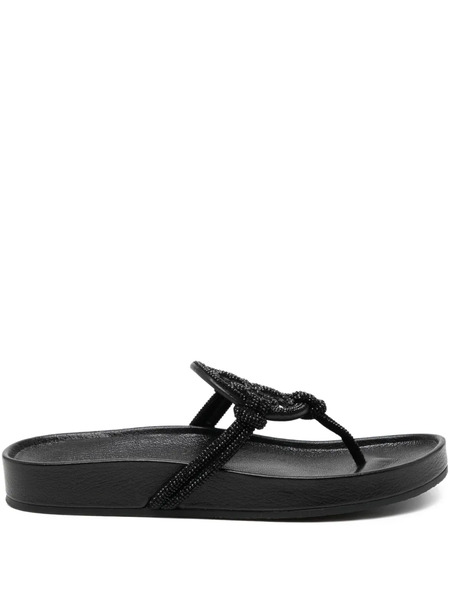  Tory Burch Embellished Sandals - Black 