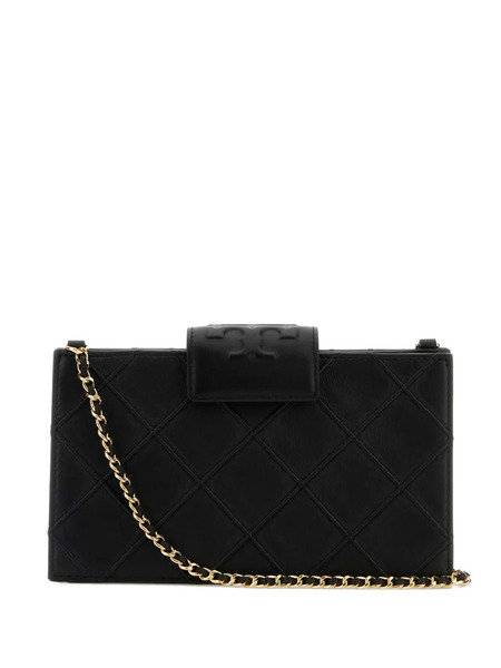  Tory Burch Fleming Cross Body Bag - Black 