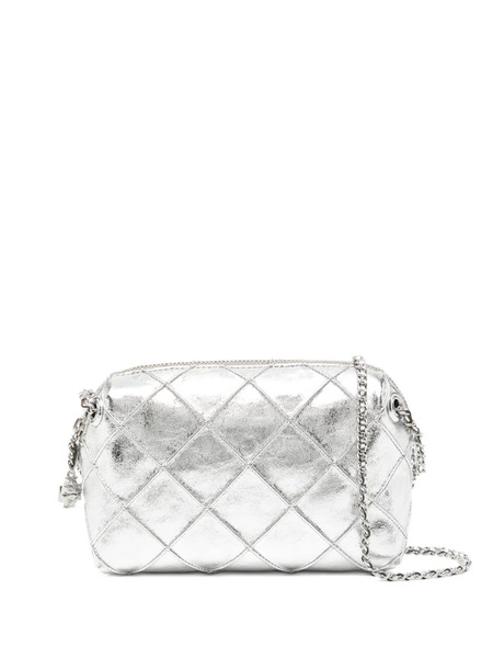  Tory Burch Fleming Mini Bag - Silver 