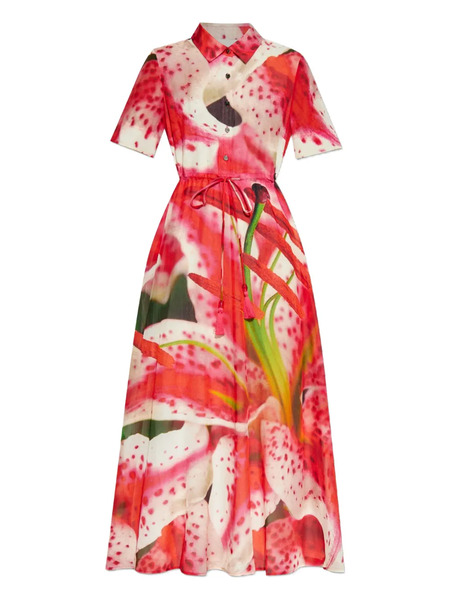  Tory Burch Floral-print Mini Dress - Pink 