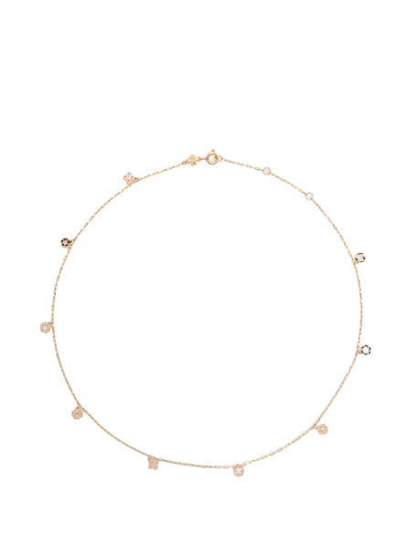  Tory Burch Forget Me Not Necklace - Gold 