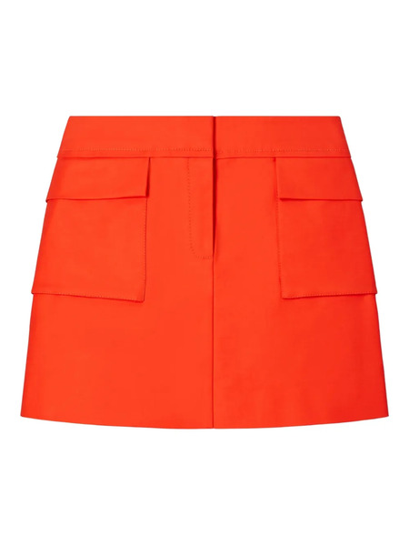  Tory Burch Front Pocket Mini Skirt - Red 