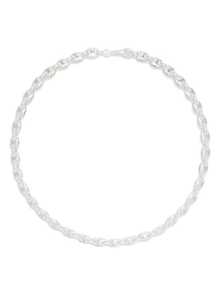  Tory Burch Gemini Chain Necklace - Silver 
