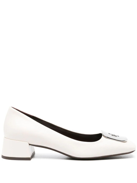  Tory Burch Georgia 35mm Leather Pumps - Neutrals 