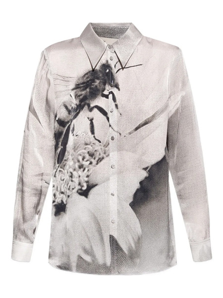  Tory Burch Graphic-print Shirt - Grey 