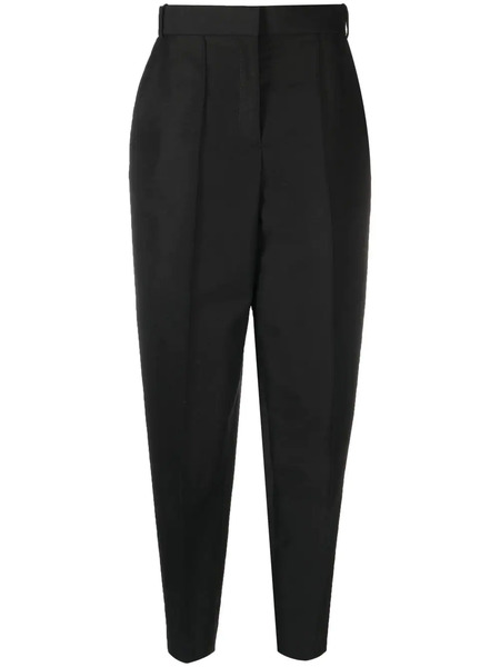  Tory Burch High-waisted Tapered Trousers - Black 