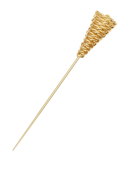  Tory Burch Honeycomb Hair Accessories - Gold 