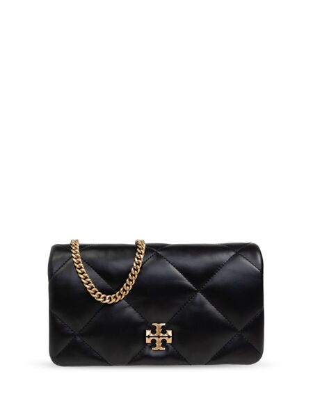  Tory Burch Kira Diamond Clutch Bag - Black 