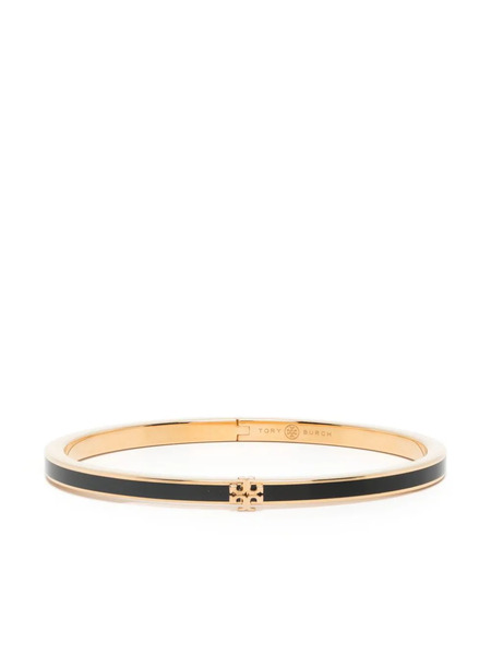  Tory Burch Kira Logo-plaque Bracelet - Black 