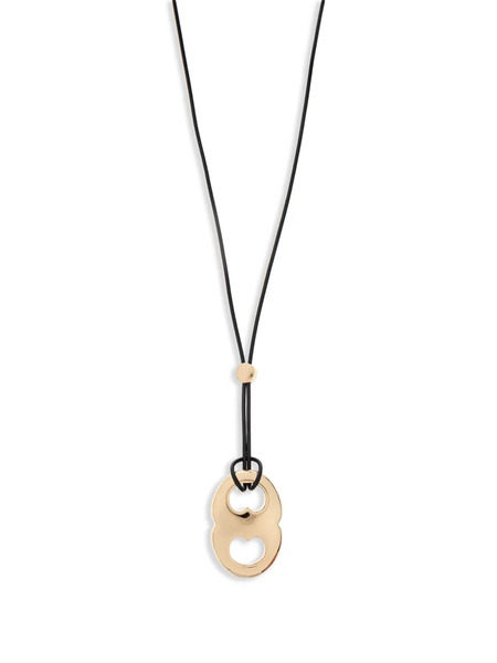  Tory Burch Leather Necklace - Black 