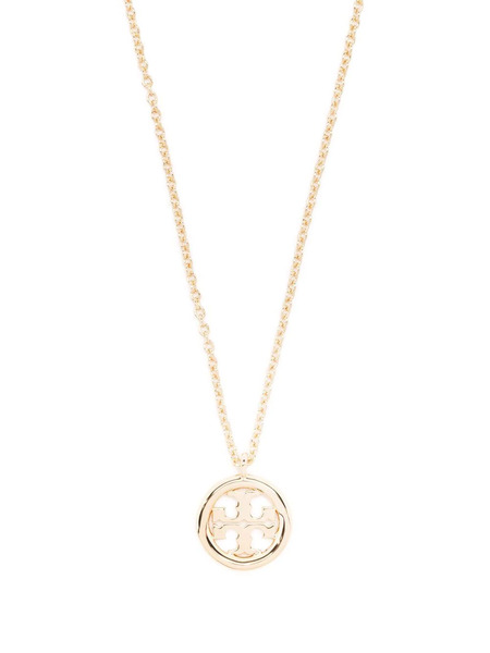  Tory Burch Logo-charm Necklace - Gold 