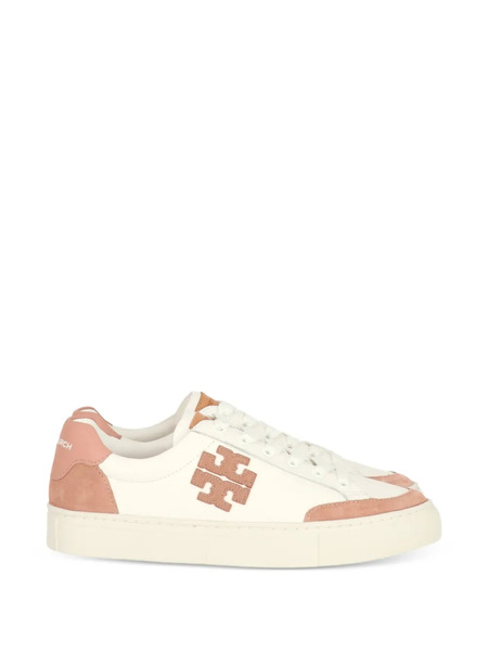  Tory Burch Logo-detail Sneakers - White 