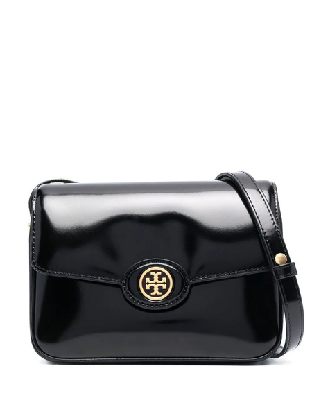  Tory Burch Logo-plaque Crossbody Bag - Black 