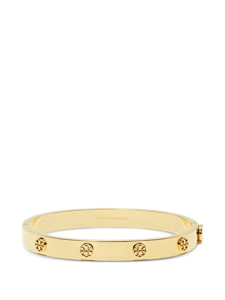  Tory Burch Miller Icon Hinge Bracelet - Gold 
