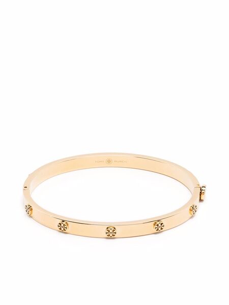  Tory Burch Miller 5mm Hinge Bracelet - Gold 