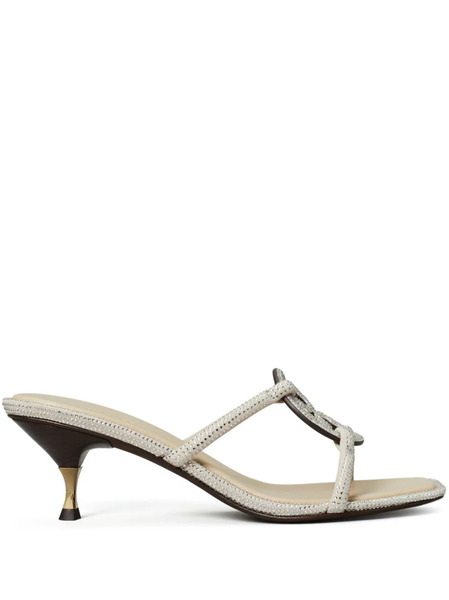  Tory Burch Miller 55mm Kitten-heel Sandals - Neutrals 