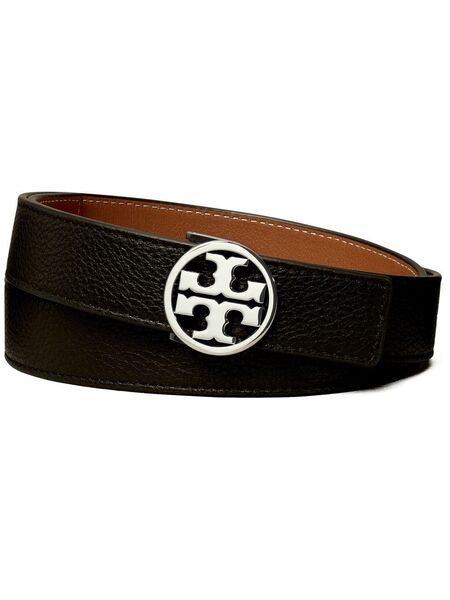  Tory Burch Miller Reversible Belt - Black 