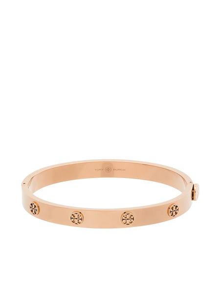  Tory Burch Miller Stud Hinge Bracelet - Gold 